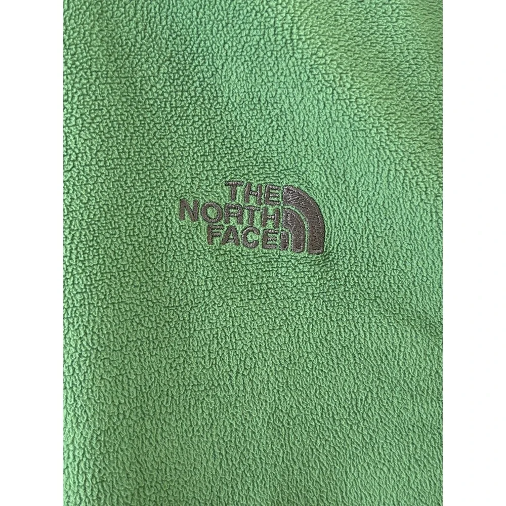 The North Face Glacier Fleece 1/4 Zip Mens‎ L Green Hiking Outdoor Performance
